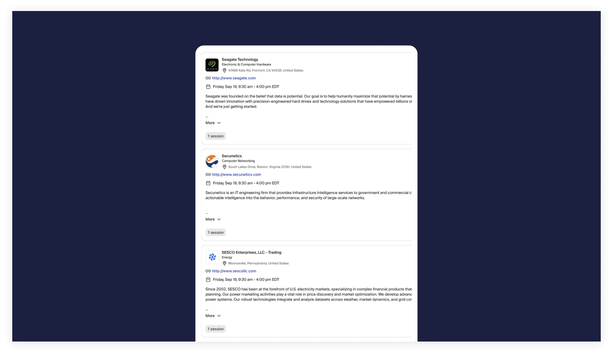 Sesco social media application